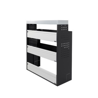 Aménagement PROVAN (gauche ou droite) pour Volkswagen T5 2011-2015 (photo générique) - vue de côté