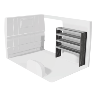 Aménagement pour Citroen Jumper 2006+ droit vue de face