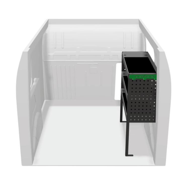 Aménagement pour Opel Combo 2011-2018 droit vue de côté