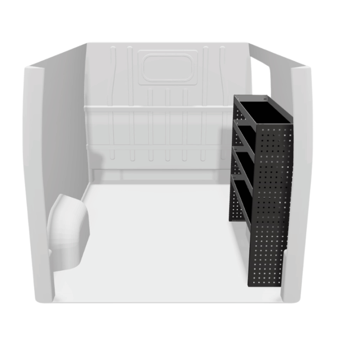 Aménagement pour Opel Movano 2010-2021 droit vue de côté