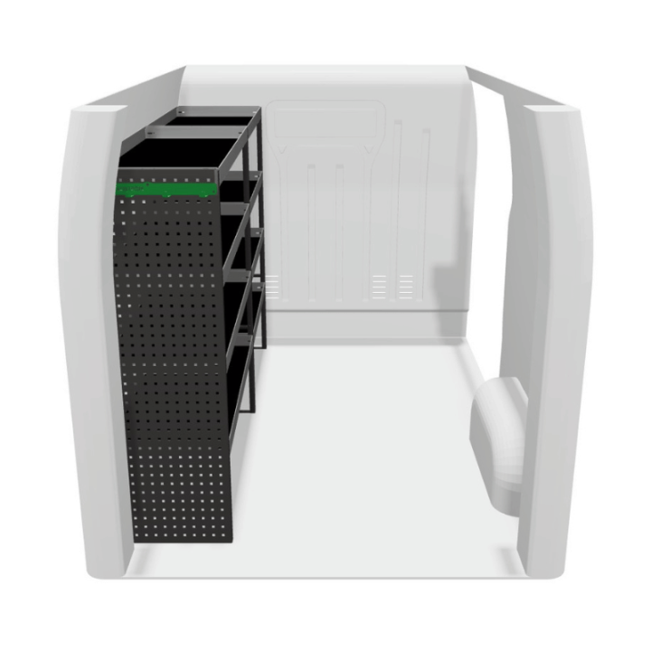 Aménagement pour Volkswagen Crafter 2006-2016 (gauche) vue de côté