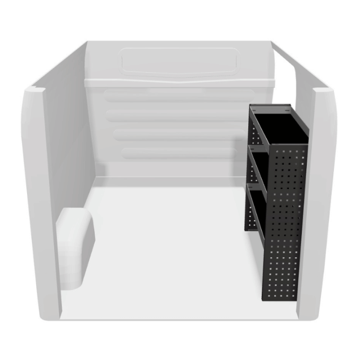 Aménagement pour Volkswagen T5 2011-2015 (droit) vue de côté