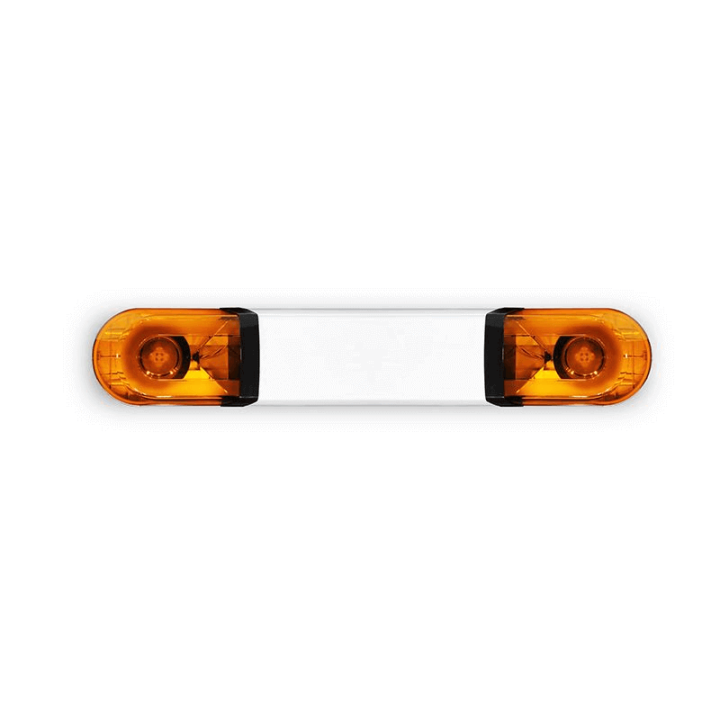 Rampe lumineuse LED orange personnalisable 1,20m