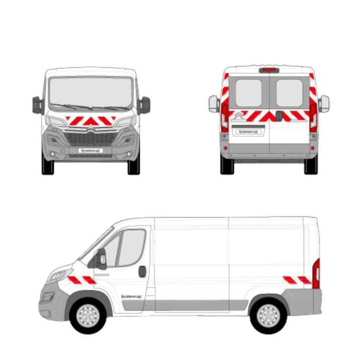 Kit de balisage - Citroen Jumper H1