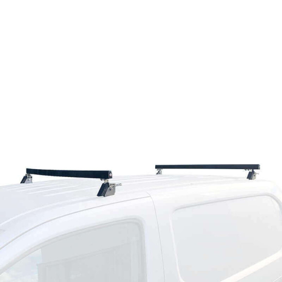 Barres de toit rabattables pour Volkswagen T7 2025+ - position haute Barres de toit rabattables pour Volkswagen T7 2025+ - position haute