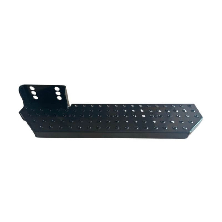 Demi-marchepied Towhook en acier peint noir – version compacte 60 cm