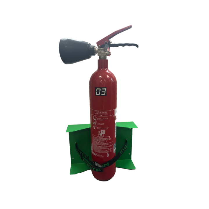 Support bouteille de gaz Edström – vue de face
