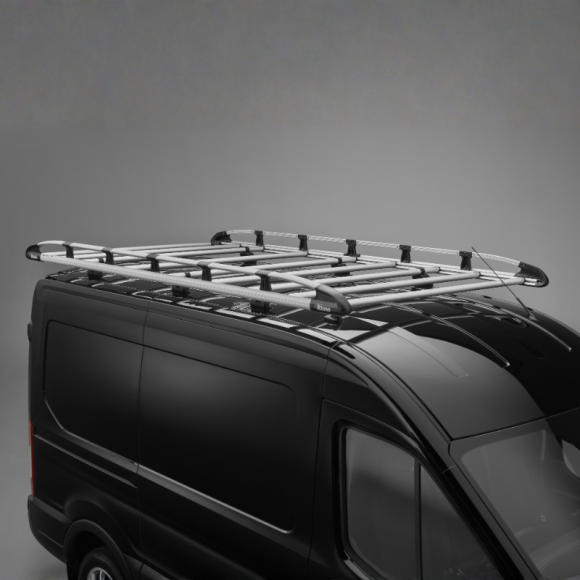 Galerie de toit aluminium gris pour Fiat Scudo 2007-2016 - photo générique non contractuelle