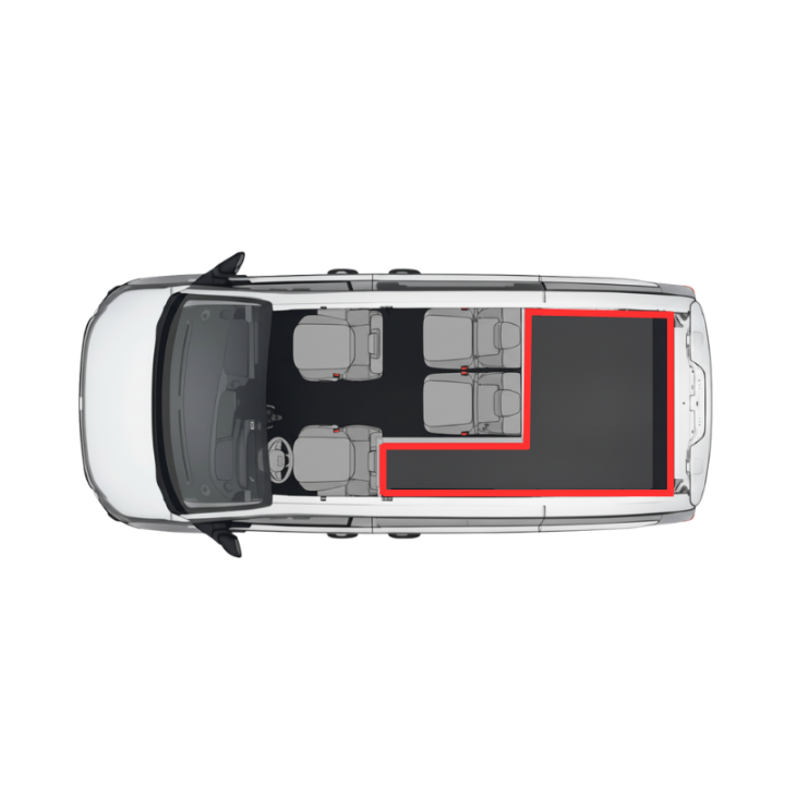 Schéma Ford Custom 2023+ Multicab en L Schéma Ford Custom 2023+ Multicab en L