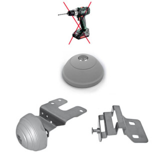 Serrure antivol sans perçage pour portes arrière pour Toyota Proace Max 2024+