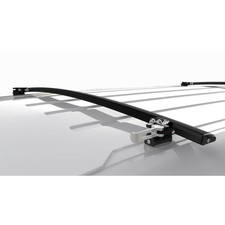 Barres de toit rabattables pour Kia PV5 - position basse