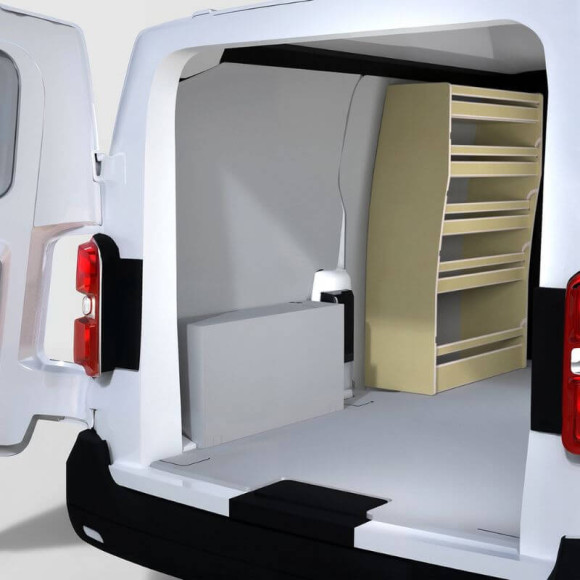 Aménagement Toyota Proace 2016+ avec casier côté gauche