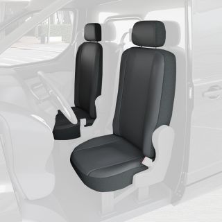 Housses de siège en simili cuir pour Peugeot Partner 2018+