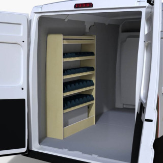 Aménagement bois Fiat Ducato 2006+ P330mm avec bacs