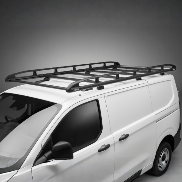 Galerie de toit aluminium noir pour Citroen e-Berlingo 2021+ - photo générique non contractuelle