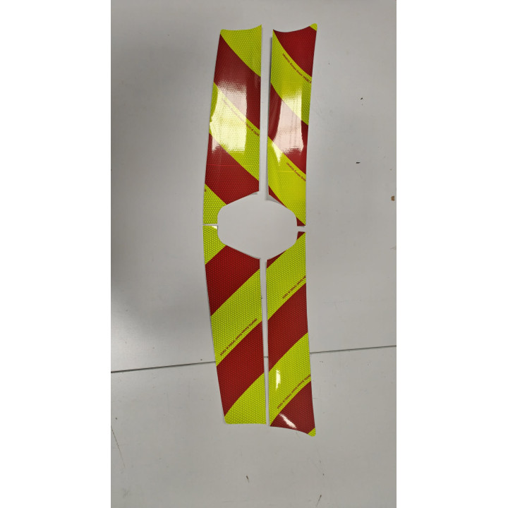 Kit de balisage AVANT rouge et jaune Renault Kangoo 2003-2013