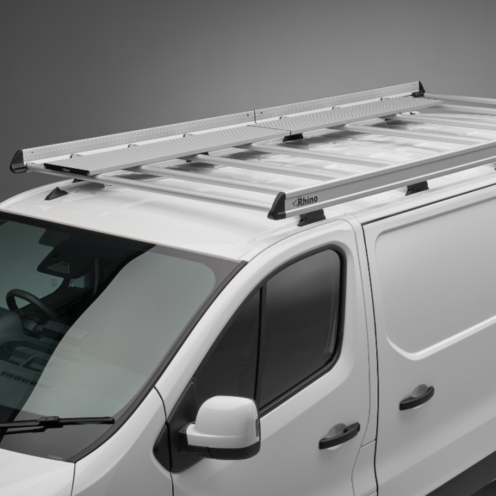 Galerie de toit Rhino KammEdge grise pour Nissan Primastar 2022+