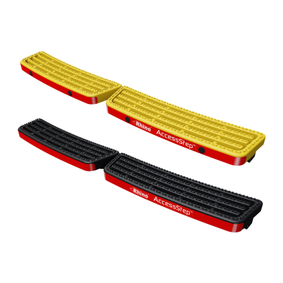 Marchepieds AccesStep pour E-transit Custom 2024+ - 2 couleurs disponibles