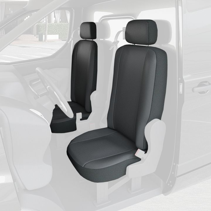 Housses de siège en simili cuir pour Volkswagen e-Transporter 2025+