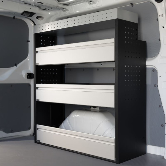 Aménagement PROVAN (gauche ou droite) pour Volkswagen e-Transporter 2025+ (photo générique) - côté