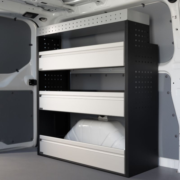 Aménagement PROVAN (gauche ou droite) pour Volkswagen e-Transporter 2025+ (photo générique) - côté