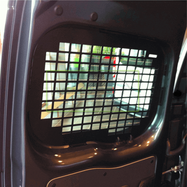 Grilles anti-effraction Opel Combo 2018+ - portes arrières vitrées (exemple sur un autre modèle d'utilitaire)