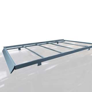 Galerie acier galvanisé plate pour Toyota Proace 2016+. Nombre de fixations et traverses adapté à chaque modèle de véhicule Galerie acier galvanisé plate pour Toyota Proace 2016+. Nombre de fixations et traverses adapté à chaque modèle de véhicule
