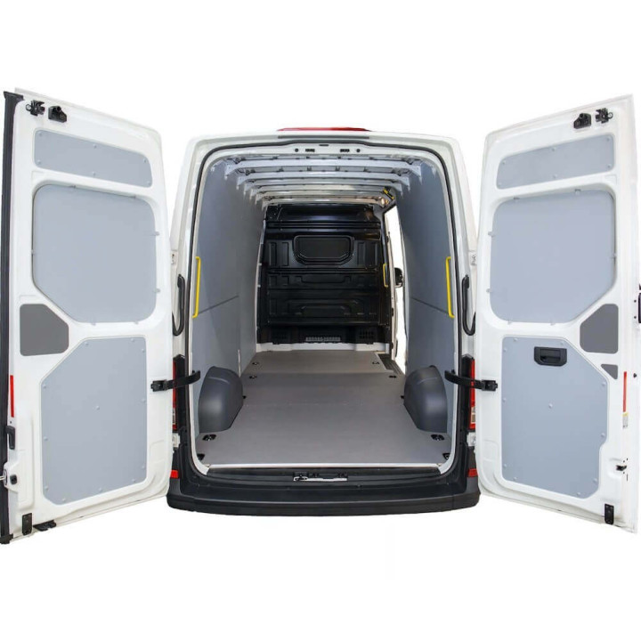 Habillage bois complet pour Volkswagen Crafter 2017 avec plancher gris