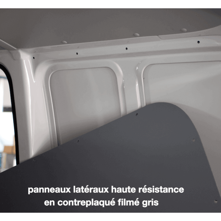 Habillage bois complet pour Mercedes Sprinter 2018+ Traction- détail protections parois