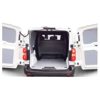 Habillage bois complet pour Volkswagen Crafter 2017 Double Cabine avec plancher gris - photo générique Habillage bois complet pour Volkswagen Crafter 2017 Double Cabine avec plancher gris - photo générique