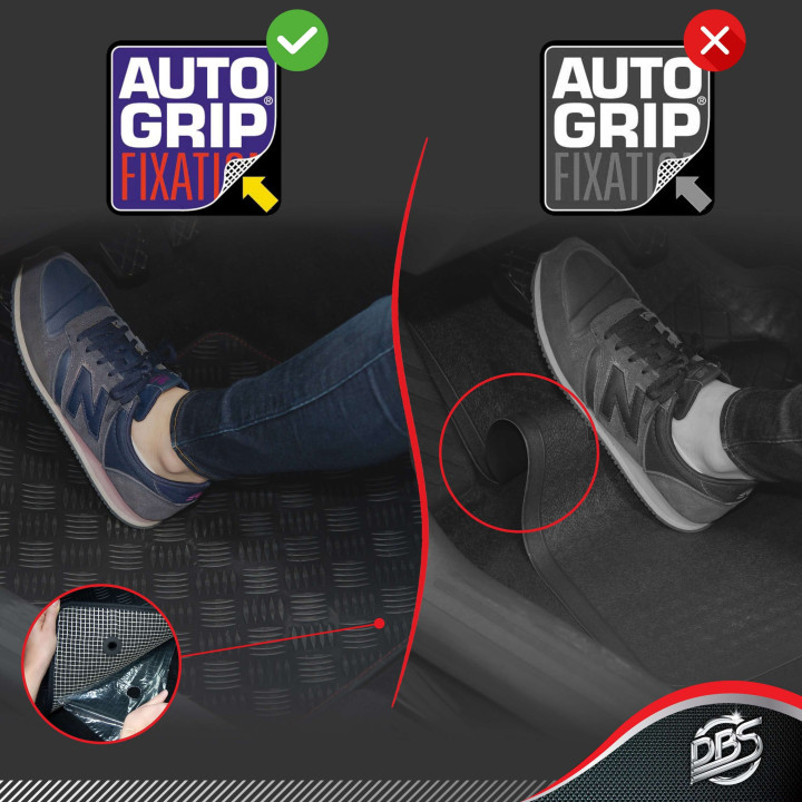 Auto grip Tapis de sol Renault Trafic 2014 à 2024