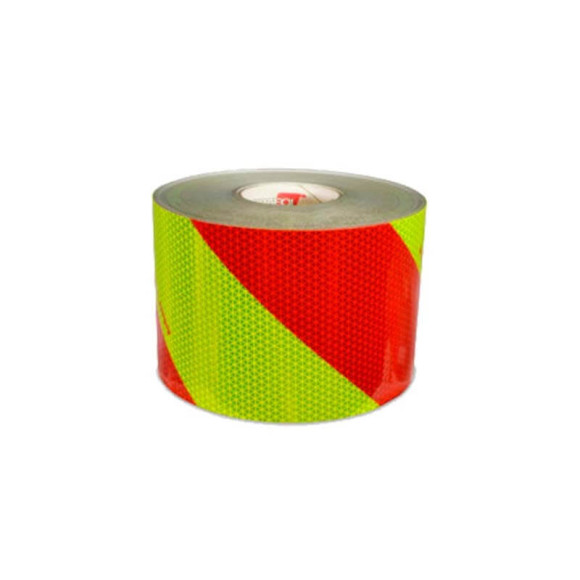 2 rouleaux (G + D) bandes réfléchissantes Jaune + Rouge ORAFOL