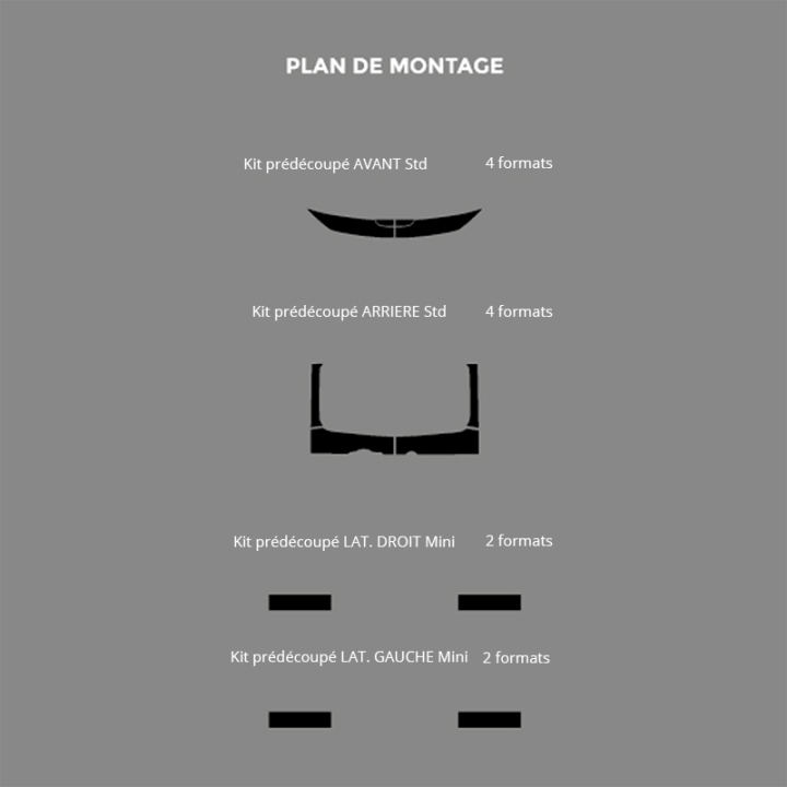 Kit de Balisage - Nissan Primastar 2022+ - montage