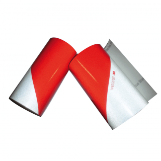 Kit de 2 rouleaux rouge et blanc