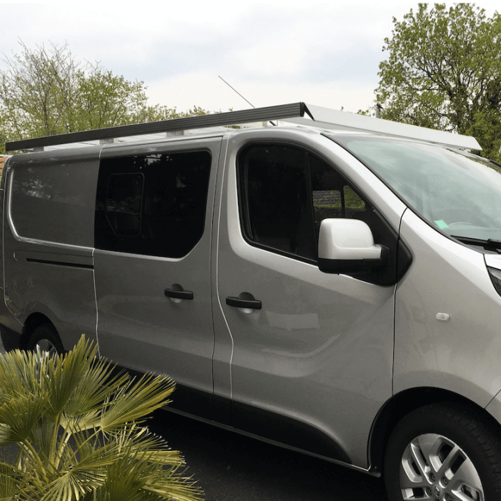 Galerie Nissan NV300 en aluminium